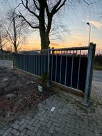 Metalen schuifpoort, Tuin en Terras, Ophalen, 200 cm of meer, Schuifpoort