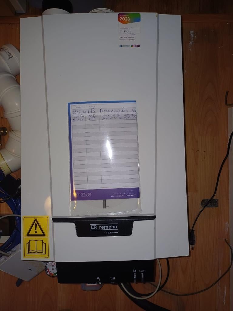 Remeha Tzerra M 24C HR combiketel CW3, Ophalen, Gebruikt, Hoog rendement (Hr), Cv-ketel of Combi-ketel