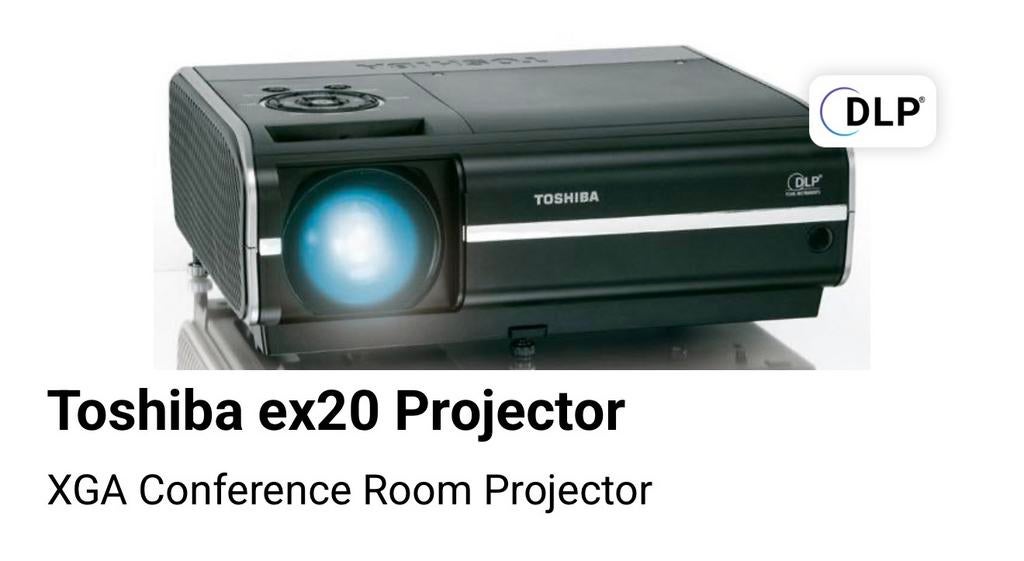 Toshiba Projector - DLP Technologie, Audio, Tv en Foto, Beamers, Gebruikt, DLP, Overige resoluties, Ophalen of Verzenden