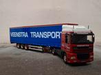 Tekno DAF 95XF Veenstra Transport, Hobby en Vrije tijd, Modelauto's | 1:50, Ophalen of Verzenden, Zo goed als nieuw, Bus of Vrachtwagen