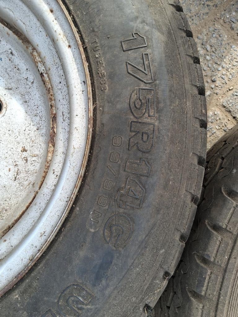 175R14C 2 stuks, Ophalen, ., ., .