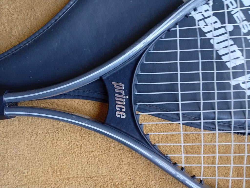 Prince Spectrum Comp 110 Tennisracket met hoes, Ophalen of Verzenden, Gebruikt, Racket, Prince