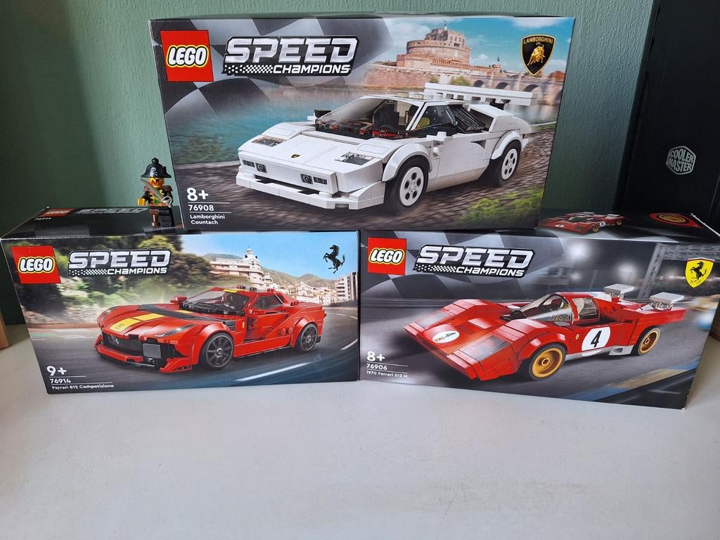 Lego Speedchampions Bundel NIIEUW 76914 - 76906 - 76908, Kinderen en Baby's, Speelgoed | Duplo en Lego, Ophalen of Verzenden, Nieuw