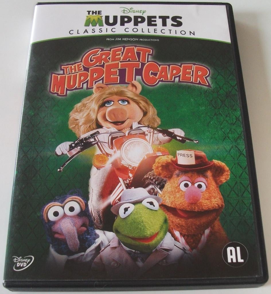 Dvd *** MUPPETS *** Great Muppet Caper Walt Disney, Alle leeftijden, Ophalen of Verzenden, Zo goed als nieuw, Komedie