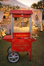 Te huur nostalgische popcornmachine, Ophalen, Zo goed als nieuw, Verjaardag