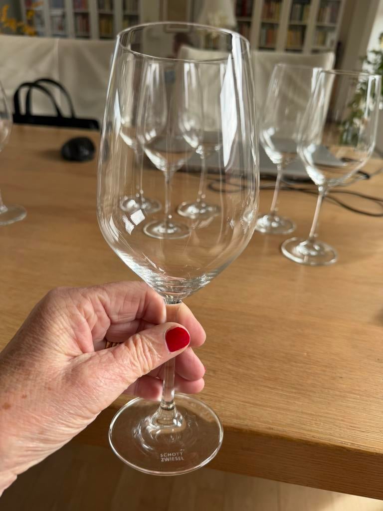 Schott Zwiesel rode wijn glazen, Verzamelen, Glas en Borrelglaasjes, Ophalen, Gebruikt, Overige typen