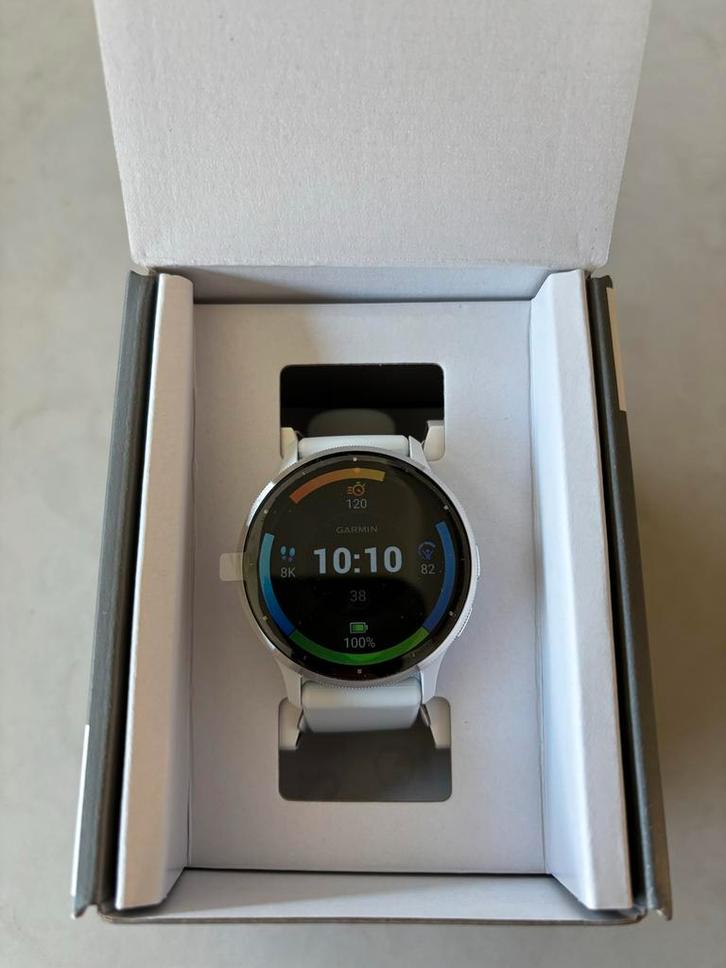 Garmin Venu 3 GPS Smartwatch Wit - Nieuw in verpakking, Sieraden, Tassen en Uiterlijk, Sporthorloges, Nieuw, Android, Wit, Afstand
