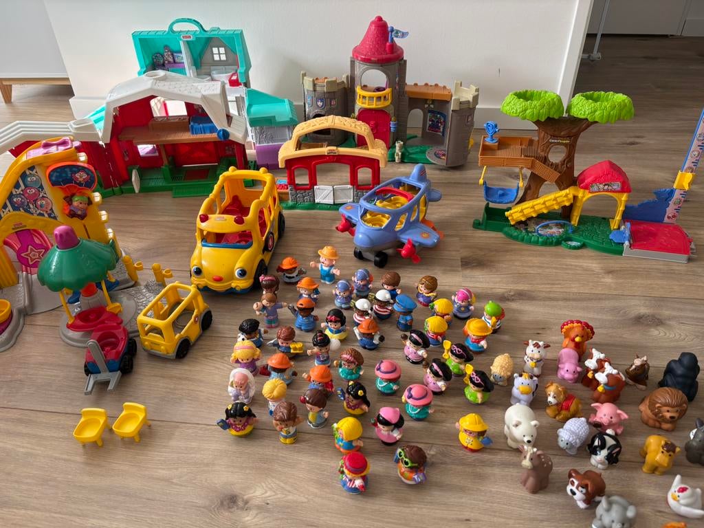 Little people grote verzameling, Kinderen en Baby's, Speelgoed | Fisher-Price, Ophalen, Gebruikt, Speelset