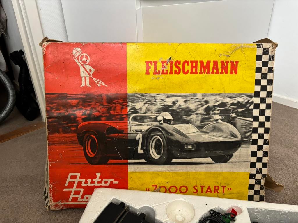 Fleischmann Racebaan, Ophalen of Verzenden, Zo goed als nieuw, Elektrisch, Fleischmann