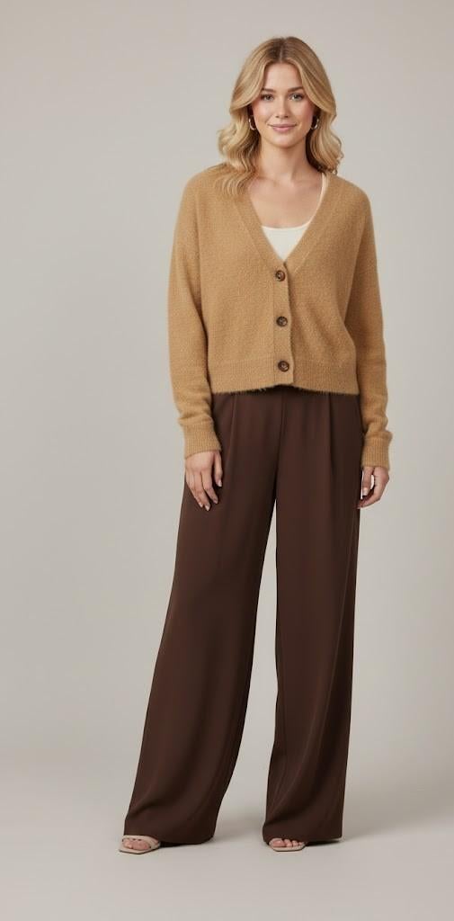 vest Resume, Kleding | Dames, Truien en Vesten, Maat 38/40 (M), Verzenden, Beige, Zo goed als nieuw