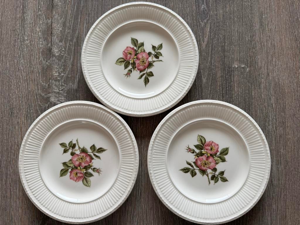 3 wedgwood Briar rose schoteltjes, Ophalen of Verzenden
