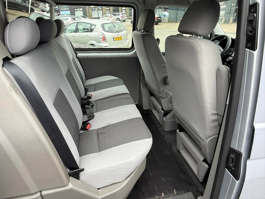 Volkswagen Transporter 2.0 TDI L2H1 DC | DUBBELE CABINE | MA, Auto's, Voorwielaandrijving, Euro 5, Gebruikt, Zwart