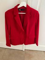Rode blazer Zara maat 42, Kleding | Dames, Jasjes, Kostuums en Pakken, Maat 42/44 (L), Ophalen of Verzenden, Jasje, Gedragen