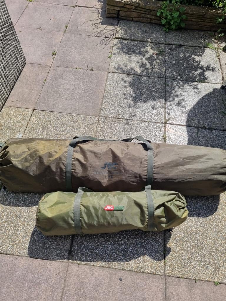 JRC Defender Peak Bivvy 1 Man + Overwrap / Winterskin, Watersport en Boten, Ophalen of Verzenden, Gebruikt, Overige typen