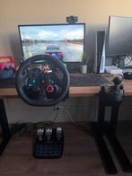 Logitech G29 Racing Wheel + Pedalen + Shifter (complete set), Ophalen of Verzenden, Zo goed als nieuw, PlayStation 1