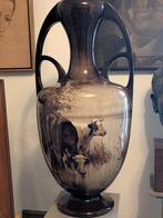 Enorme vaas societe ceramique werkplaats Breetvelt koe, Ophalen