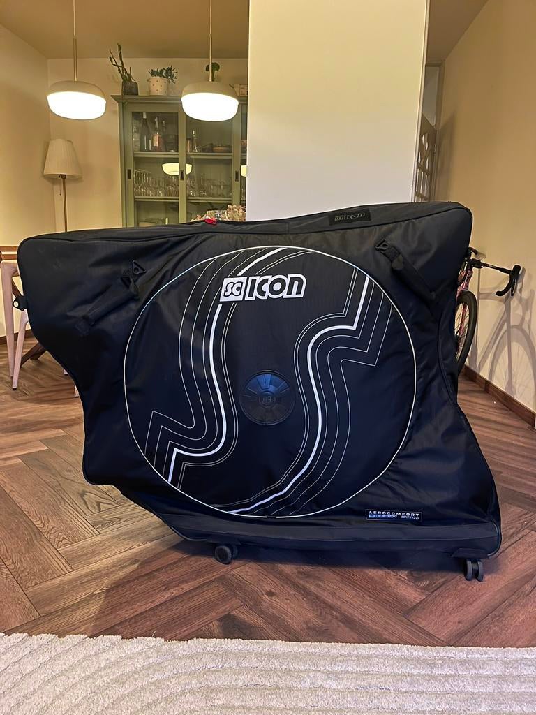 Scicon Aerocomfort 3.0 fietskoffer te huur, Fietsen en Brommers, Fietsaccessoires | Fietstassen, Ophalen, Zo goed als nieuw