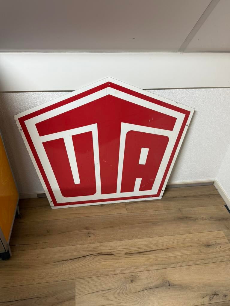 Te koop uta reclamebord, Ophalen of Verzenden, Reclamebord