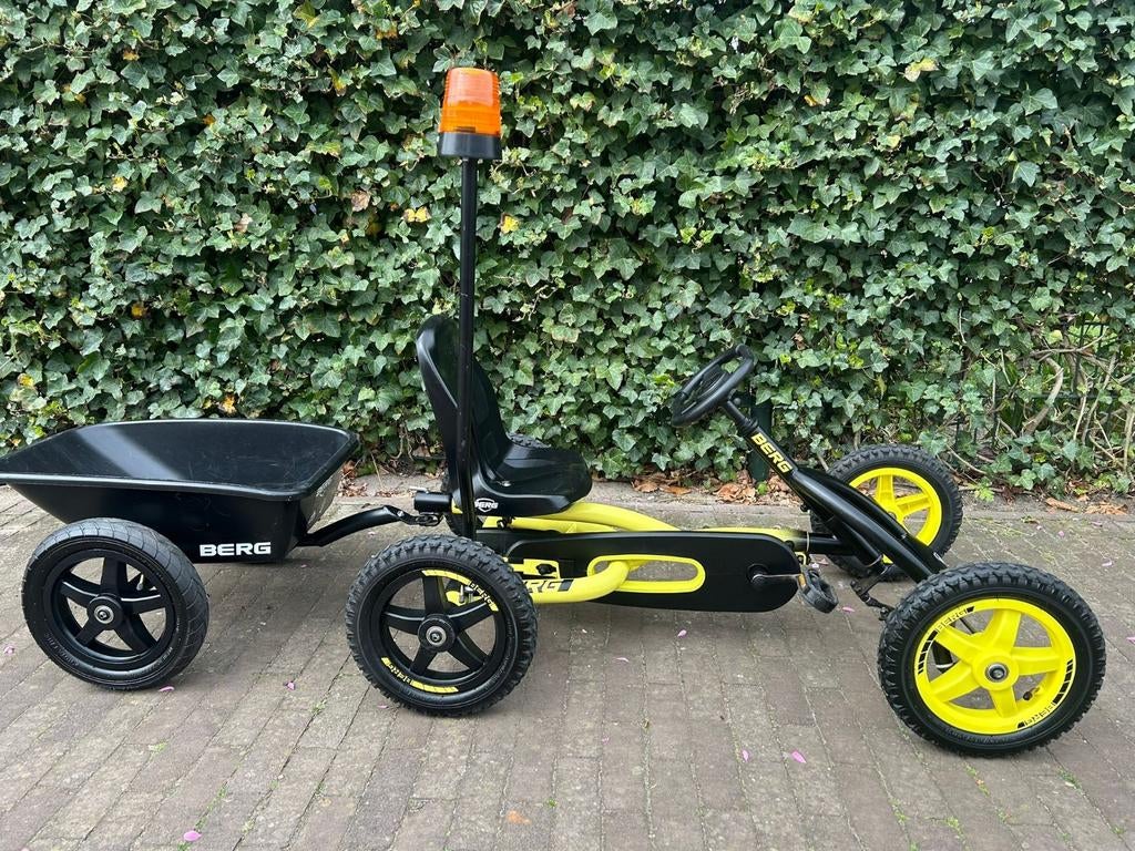 Berg Buddy Cross met kar en werkend zwaailicht nieuwstaat, Ophalen, Zo goed als nieuw, Berg, Vrijloopautomaat
