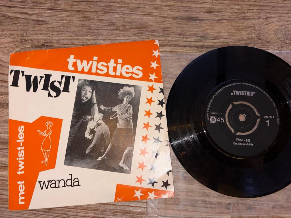 Twisties - Twist / Wanda vinyl single, Ophalen of Verzenden, Gebruikt, Overige formaten, Levenslied of Smartlap