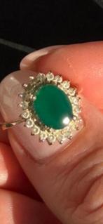 Goud ring 585, Ophalen of Verzenden, Zo goed als nieuw, Goud, Dame