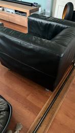 Lederen stoelen Ikea 2 stuks, Ophalen, Eenpersoons, Zo goed als nieuw, Minder dan 150 cm