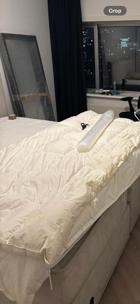 Swiss Sense dekbed Dixxius Gold Royal 4-Seizoenen, 260X220, Gebruikt, Wit, Tweepersoons, Ophalen of Verzenden