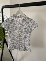Blouse korte mouw van H&M, Kinderen en Baby's, Kinderkleding | Maat 152, Ophalen of Verzenden, Zo goed als nieuw, Meisje, Overhemd of Blouse