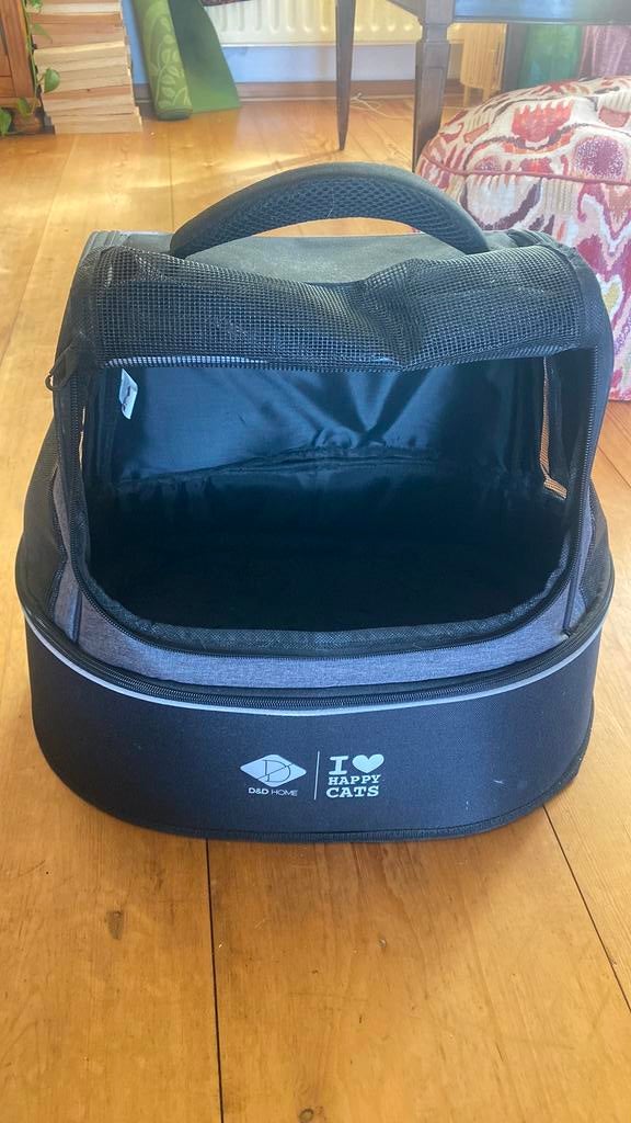 Draagmand katten i love happy cats, Ophalen, Zo goed als nieuw