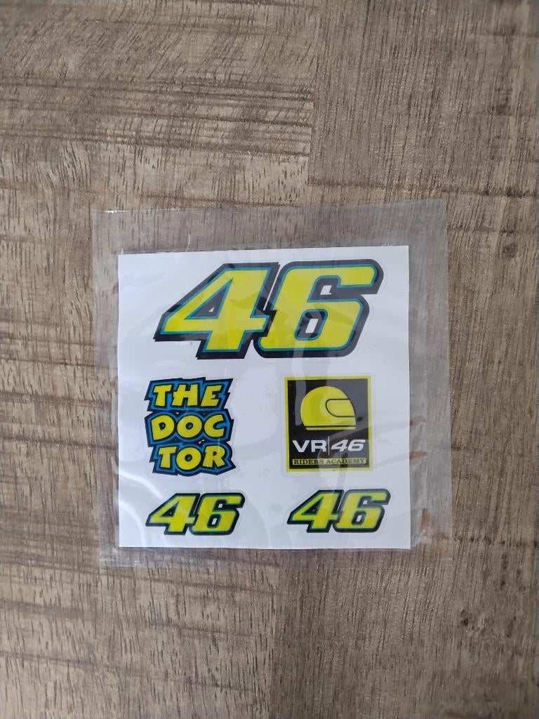 Valentino Rossi stickers, Ophalen of Verzenden, Nieuw, Motoren