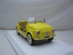 Fiat 500 Jolly 1965 Geel 1:18 Norev, Ophalen of Verzenden, Nieuw, Auto, Norev