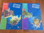 2 x Mini atlas Wereld van verschil (groep 5/6 en 7/8), Ophalen of Verzenden, Gebruikt, Puzzelen