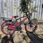 Fiets 22 inch ATB - Zwart/Rood, Fietsen en Brommers, Minder dan 45 cm, Ophalen, Gebruikt, Overige merken