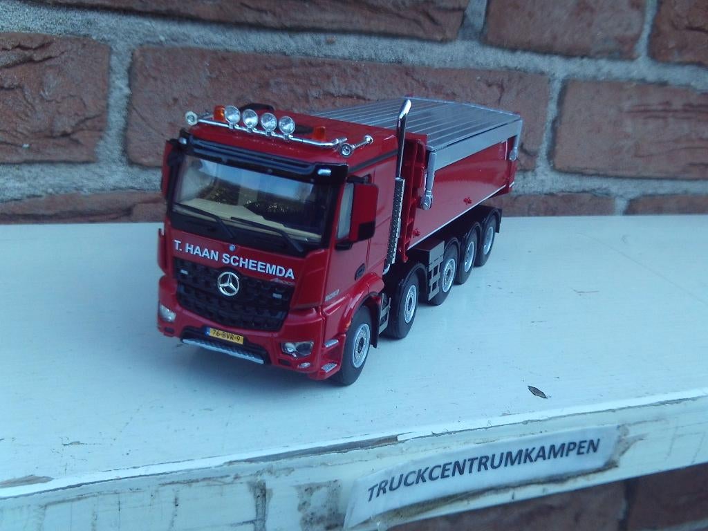 WSI  Mercedes  Benz  Arocs  MP4  van  T. Haan., Ophalen of Verzenden, Nieuw, Bus of Vrachtwagen, Wsi