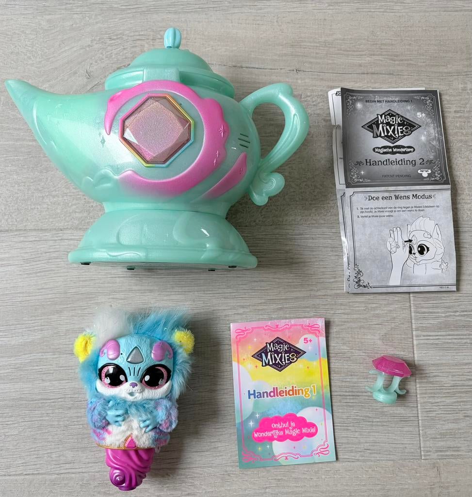 Magic Mixies magische wonderlamp mintgroen, Kinderen en Baby's, Speelgoed | Overig, Ophalen of Verzenden, Zo goed als nieuw, Jongen of Meisje