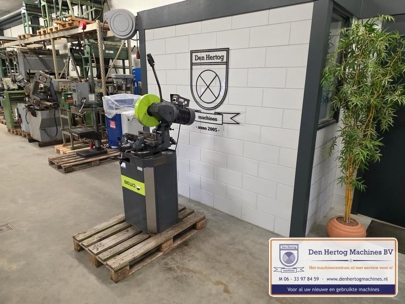BEWO cpo 315 LT 100x100mm RVS zagen met koeling 400V, Doe-het-zelf en Verbouw, Gereedschap | Zaagmachines, Ophalen, Gebruikt, Bewo