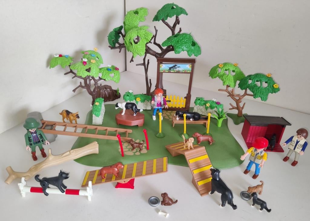 ☀️🌈✨ Playmobil honden behendigheid parcours, Ophalen of Verzenden