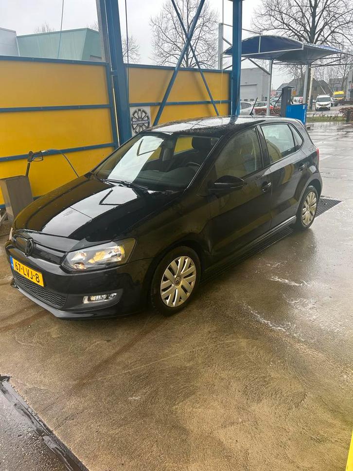Volkswagen Polo 1.2 TDI CARPLAY 75PK Bluemotion 2010 Zwart, Auto's, Volkswagen, Particulier, Polo, Diesel, A, Hatchback, Handgeschakeld