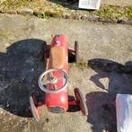 Antieke metalen loopauto Formule 1, Ophalen of Verzenden, Gebruikt, Loopvoertuig