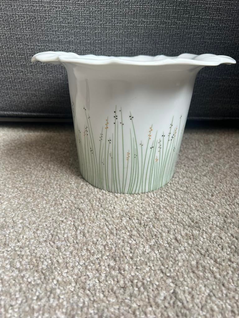 Bloempot Arzberg, Rond, Ophalen of Verzenden, Zo goed als nieuw, Aardewerk