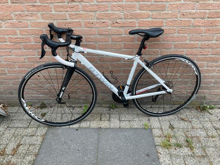 Btwin dames racefiets maat xs, Fietsen en Brommers, Fietsen | Racefietsen, Zo goed als nieuw, Dames, Overige merken, Meer dan 20 versnellingen