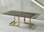 Vintage coffeetable by Belgochrom, ca 1980’s, Huis en Inrichting, Tafels | Eettafels, Zo goed als nieuw, Metaal, Rechthoekig, 50 tot 100 cm