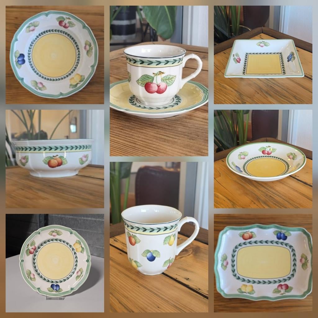 Villeroy en Boch French Garden Fleurance, Antiek en Kunst, Antiek | Servies los, Verzenden