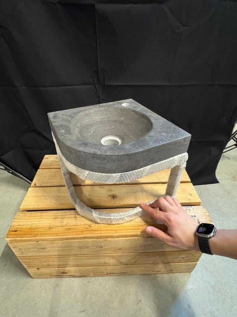 Beton wastafel toilet Nieuw, Ophalen, Nieuw, Steen, Wastafel