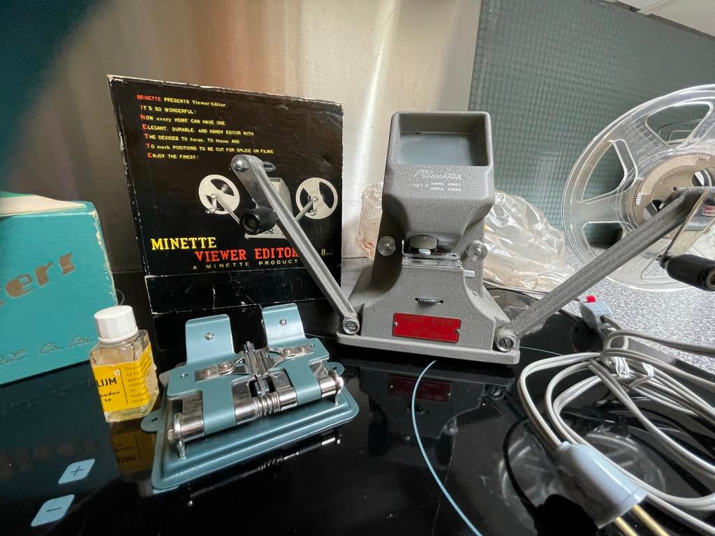 Minette viewer editor, splicer en Kodascope projector 8 mm, Ophalen, 1940 tot 1960, Overige typen