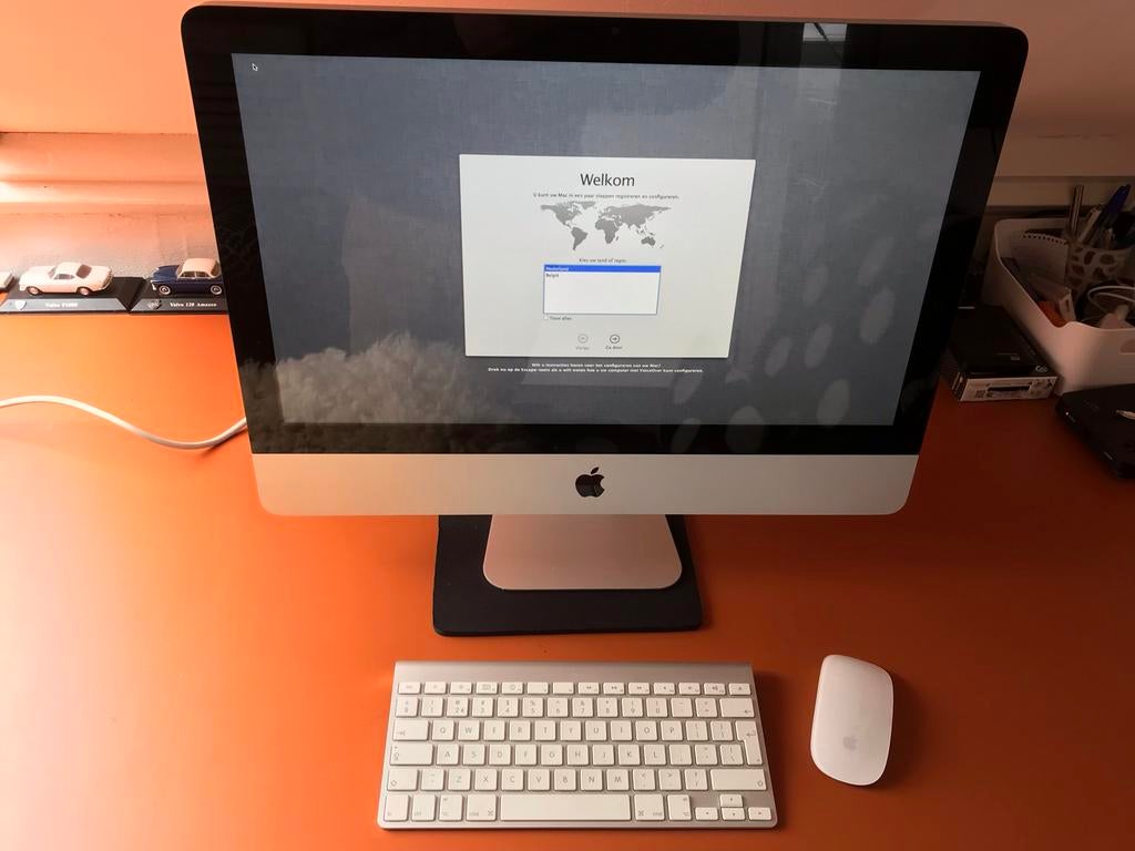 Apple iMac desktop computer, Ophalen of Verzenden, Gebruikt, Met monitor