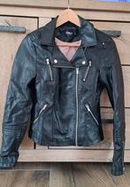 Super leuk zwart leren jasje van ONLY, Kleding | Dames, Jassen | Zomer, Zwart, Ophalen of Verzenden, Maat 36 (S), ONLY