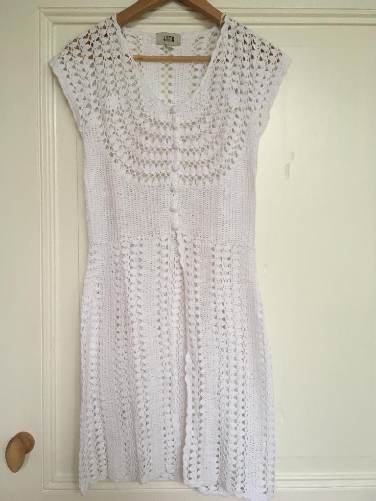 Prachtig Emma boho Ibiza wit gehaakt vest, Emma, Wit, Ophalen of Verzenden, Zo goed als nieuw