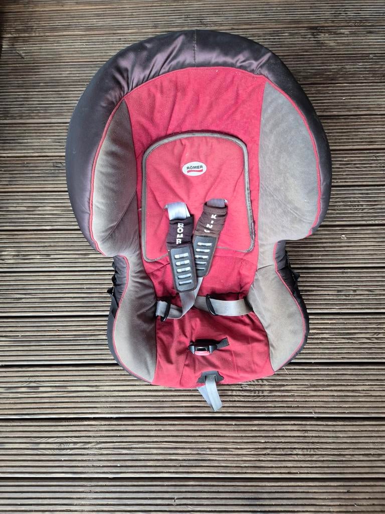 Römer King Plus kinderstoel - rood/grijs, Ophalen, Romer, 9 t/m 18 kg, Zijbescherming