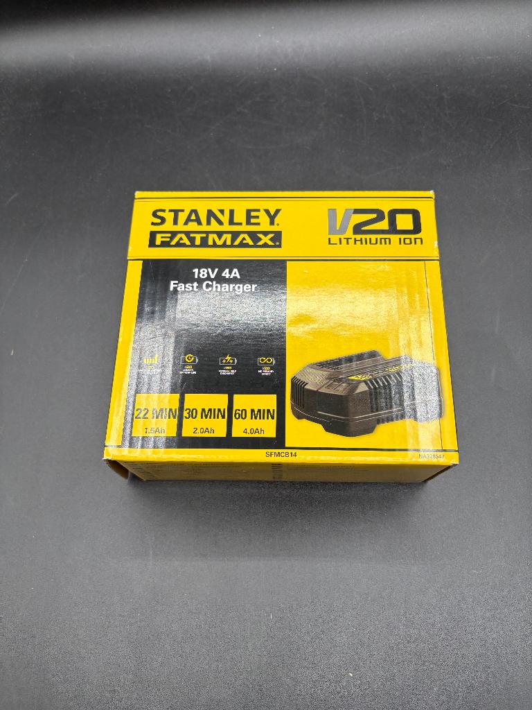 Stanley Accessoires - 4 A lader, voor accu's 18 V SFMCB14-QW, Doe-het-zelf en Verbouw, Verzenden, Nieuw, Stanely, Nvt